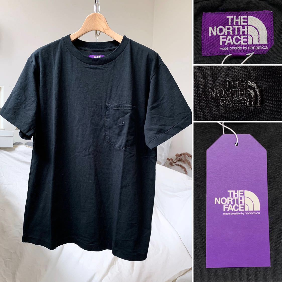 【2026，品質保証】 正規 ノースフェイスパープルレーベル 7オンス USAコットンジャージ ポケット Tシャツ S 黒 ブラック メンズ 2019SS NT3902N(半袖Tシャツ)｜売買されたオークション情報、yahooの商品情報をアーカ 男性用
