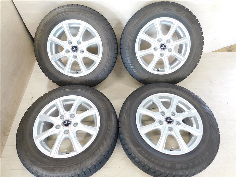 正規品，お得 スタッドレスセット 195/65R15 ブリヂストン ブリザック REVO GZ＆インベルノ 6-15+53 5/114 シルバー ノア VOXY ステップワゴン(スタッドレスタイヤ)｜売買されたオークション情報、yahooの商品情報を 5穴