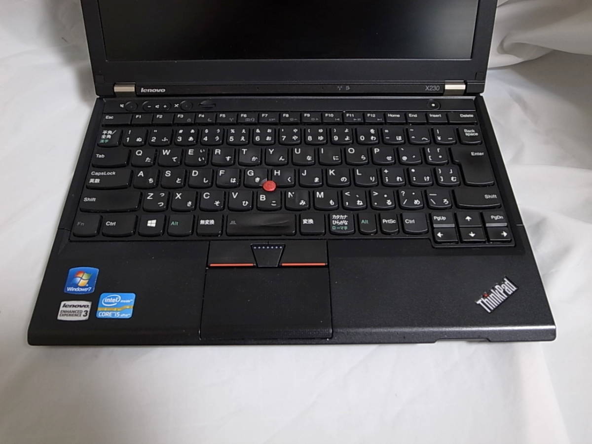 ☆ X230 Core i5 3320M(2.60GHz) / 2GB(2Gx1)/ HDD無し/ IPSパネル 