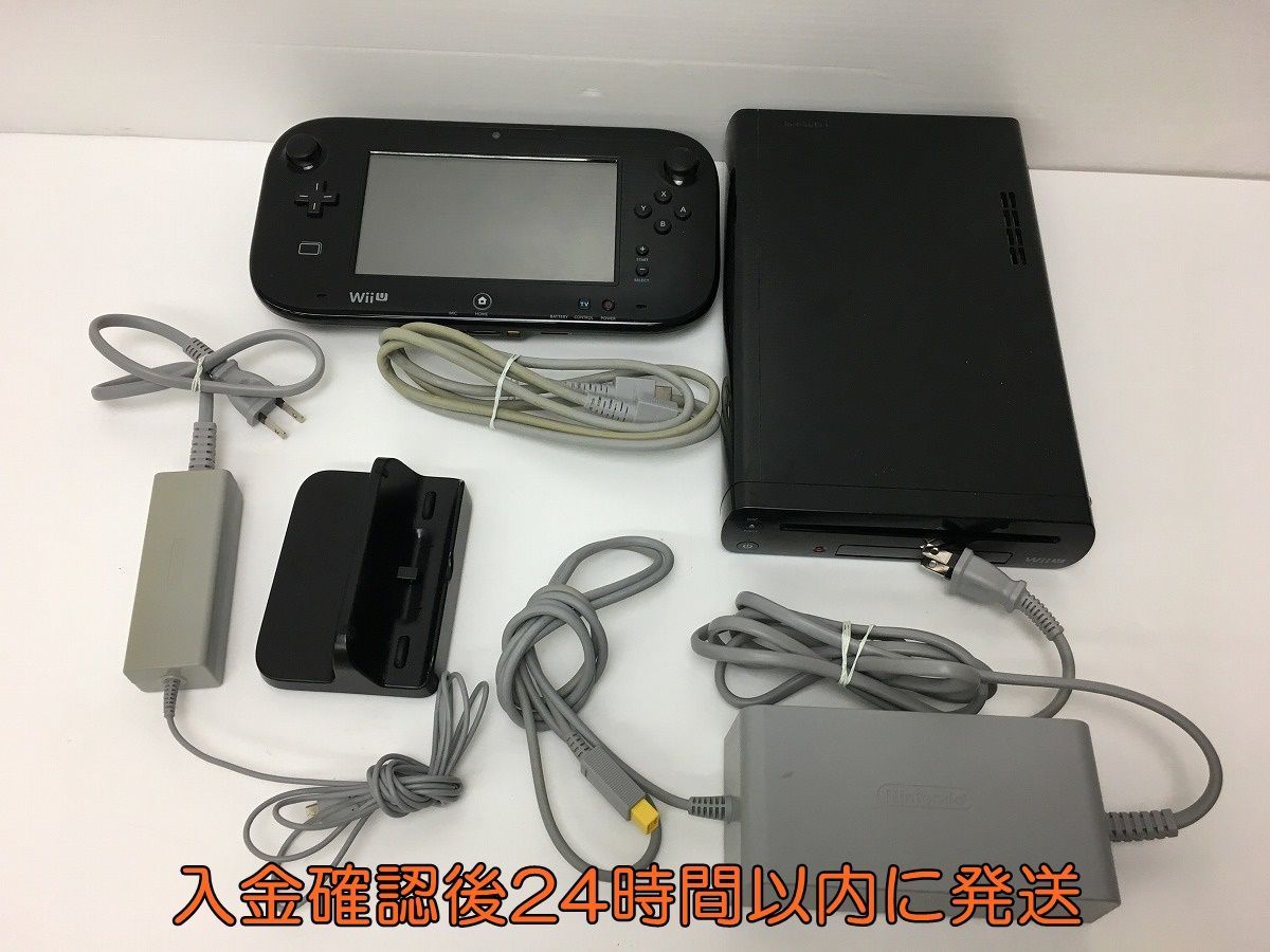 箱なし　WiiU プレミアムセット 32GB クロ　 EC71-205yt/F4