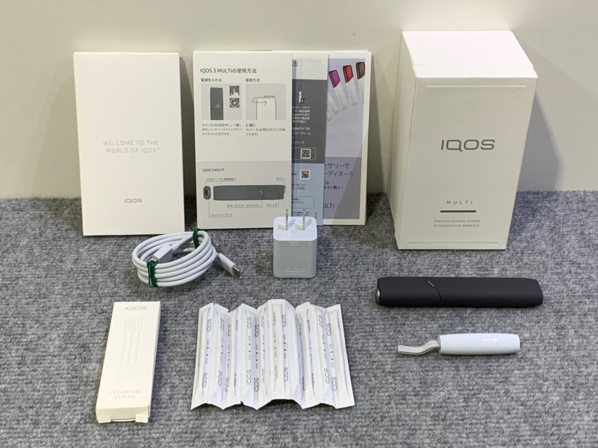 【送料無料，大得価】 1円 iQOS アイコス3multi 電子タバコ 本体 ベルベットグレー 登録状態不明 火を使わない/灰が出ない/ニオイが少ない(その他)｜売買されたオークション情報、yahooの商品情報をアーカイブ公開 - その他