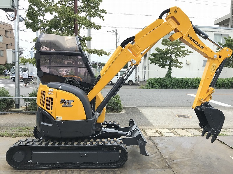 ヤンマー☆ユンボ☆B2-5☆ミニ油圧ショベル☆1706 Hrs☆2トンクラス