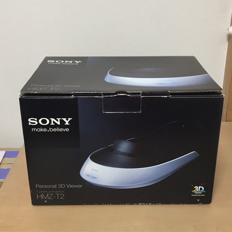 SONY】HMZ-T2 Personal 3D Viewer ヘッドマウントディスプレイ 3D対応