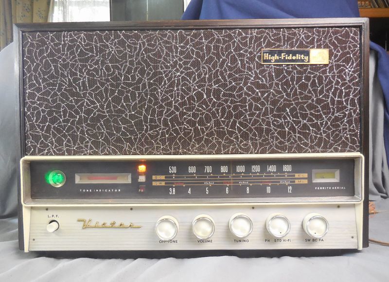 真空管ラジオ・Hi－Fi仕様・日本ビクター・6Aー2604・2