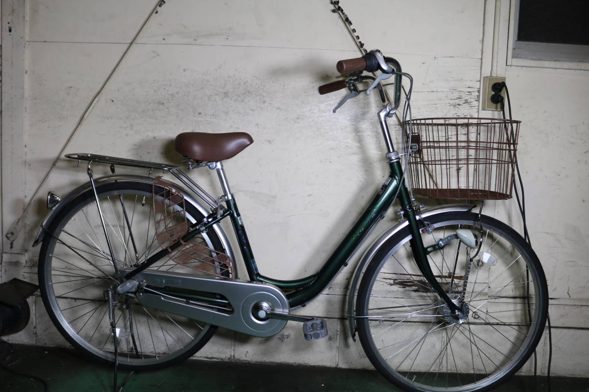 丸紅山口ベニー号自転車ロッドブレーキ軽快車ビンテージ昭和/日米富士 