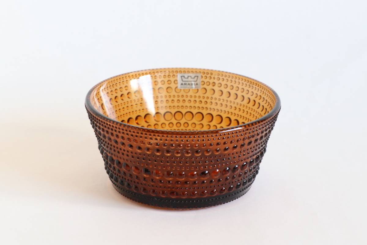 新作登場，HOT 極 ARABIA アラビア カステヘルミ ブラウン 茶 ボウル oiva toikka オイヴァ トイッカ 検 ヌータヤルヴィ イッタラ iittala(アラビア)｜売買されたオークション情報、yahooの商品情報をアーカイブ公 アラビア