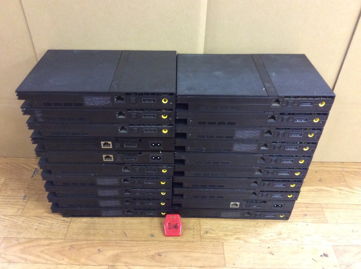 S【ジャンク】PS2薄型(SCPH-70000～90000）　20台　0723-306_2