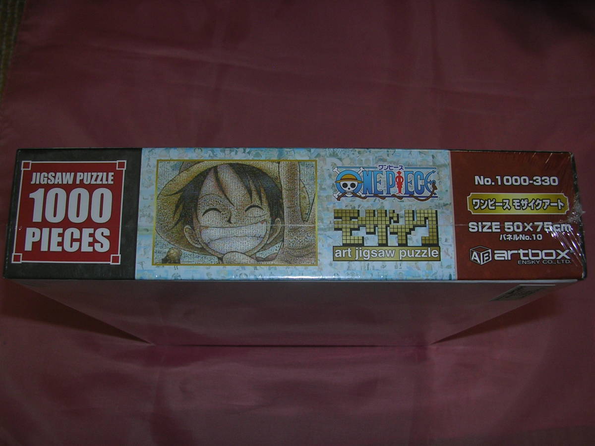 ワンピース モザイクアート ジグソーパズル 1000ピース One Piece ジグソーパズル 売買されたオークション情報 Yahooの商品情報をアーカイブ公開 オークファン Aucfan Com