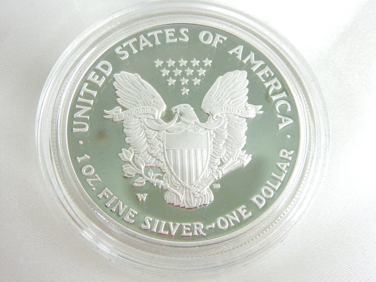 アメリカ ウォーキングリバティ 1ドルプルーフ銀貨 2001/2006/2007