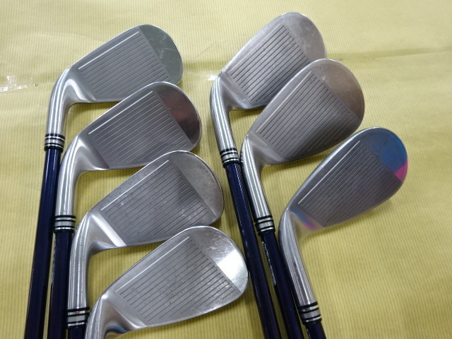 【中古】 ダンロップ　ゼクシオテン　ＸＸＩＯ１０　アイアン　７本（６～Ｓ）　Ｒ　ＭＰ１０００
