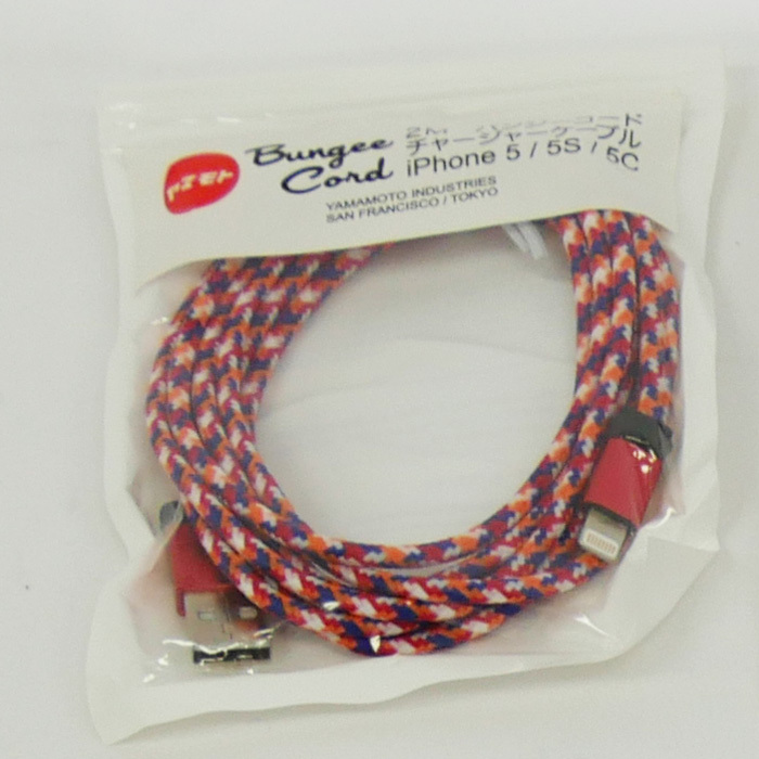 Yamamoto Industries ヤマモト インダストリーズ BUNGEE CORD/Lightning充電ケーブル 5色セット_3