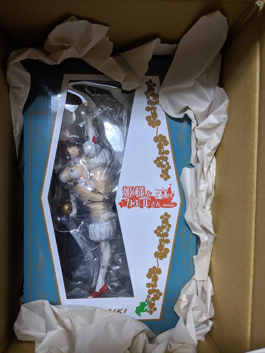 未開封　ダイキ工業 ばん!デザイン 姫様とカエルさん Prinzessin und der Frosch 1/6スケール PVC製 塗装済み 完成品 フィギュア 正規品 