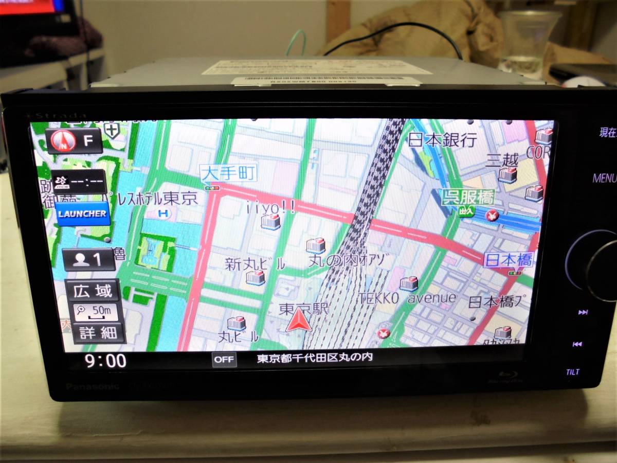 パナソニック Panasonic ストラーダ 2018年地図 メモリーナビ SDナビ 