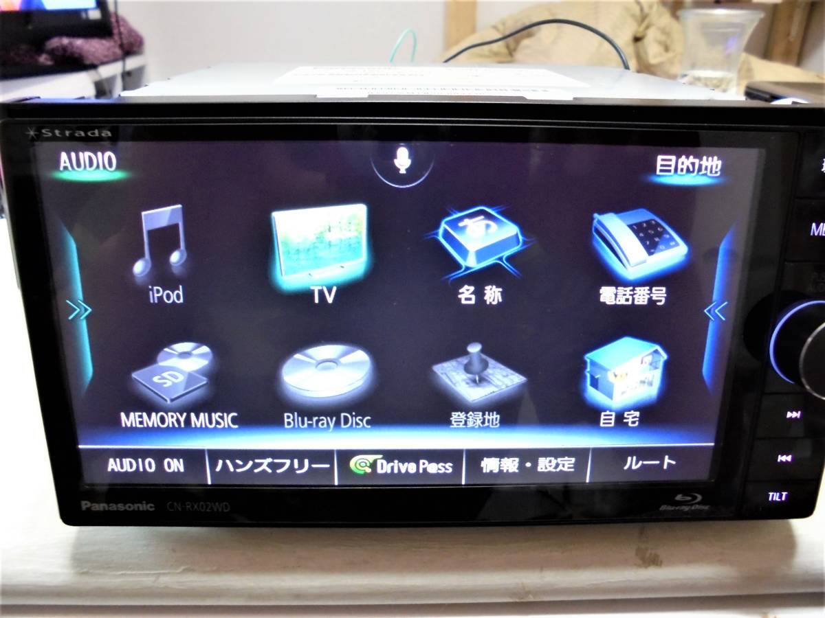 パナソニック Panasonic ストラーダ 2018年地図 メモリーナビ SDナビ 