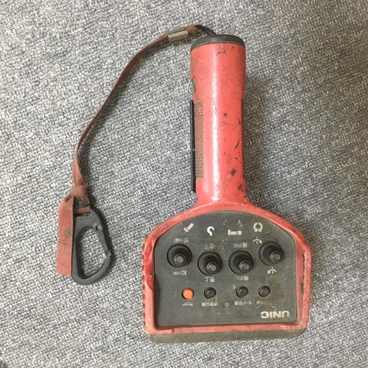 古川ユニック UNIC クレーンラジコン リモコン 送信機 RC-500F 確認 