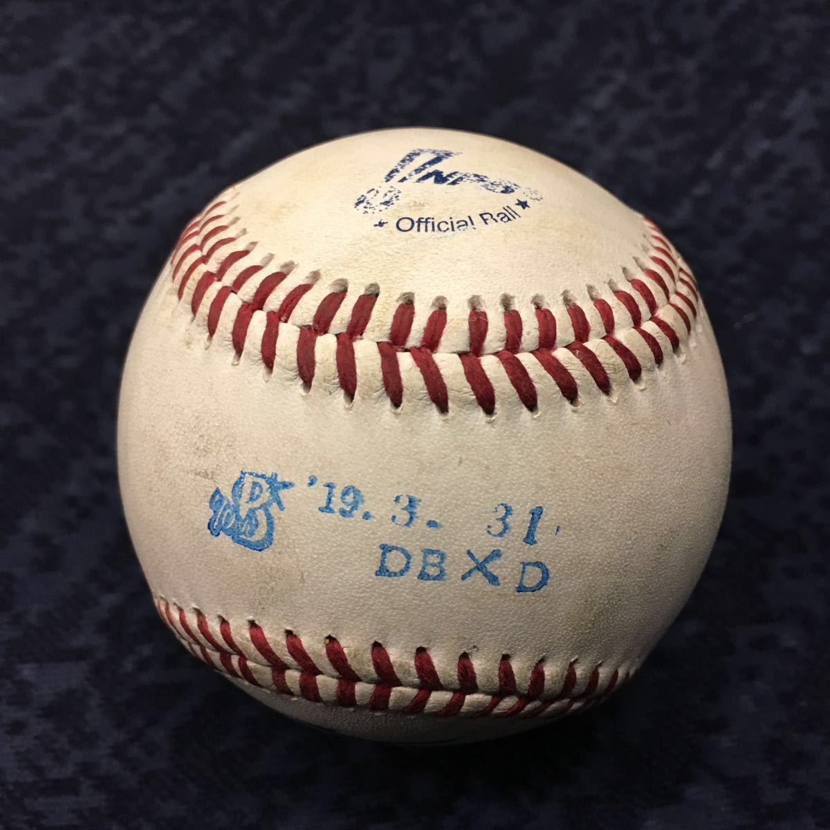 クライマックス セリーグ 2019 ファールボール 実使用球 2019年3月31日