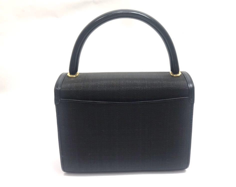 COMTESSE ホースヘア×レザー ゴールド金具 ワンハンドルバッグ