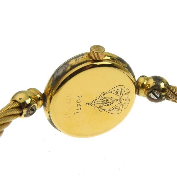 1円☆03楽市☆本物 GUCCI グッチ バングル ウォッチ レディース 