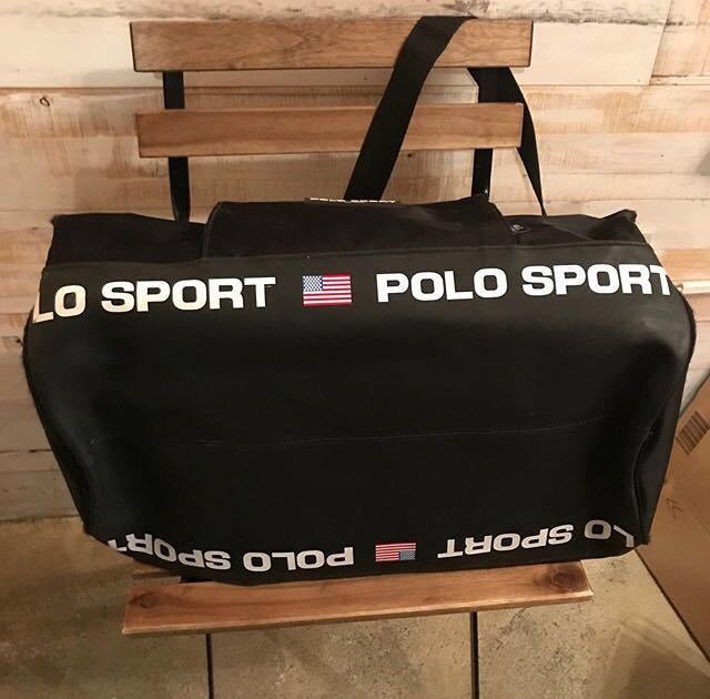90s POLO SPORT Big Logo Boston Bag / 90年代 ポロ スポーツ ラルフ