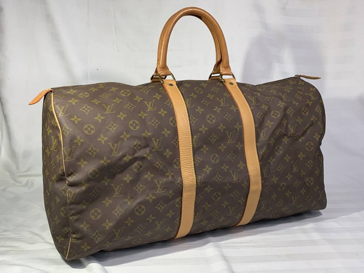 LOUIS VUITTON キーポル60 ボストンバッグ ルイヴィトン モノグラム