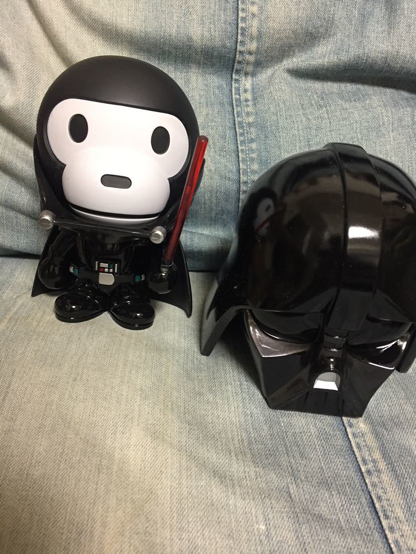 ★ A BATHING APE ア ベイシング エイプ STAR WARS スターウォーズ ダースベイダー マイロ メディコムトイ フィギュア VCD