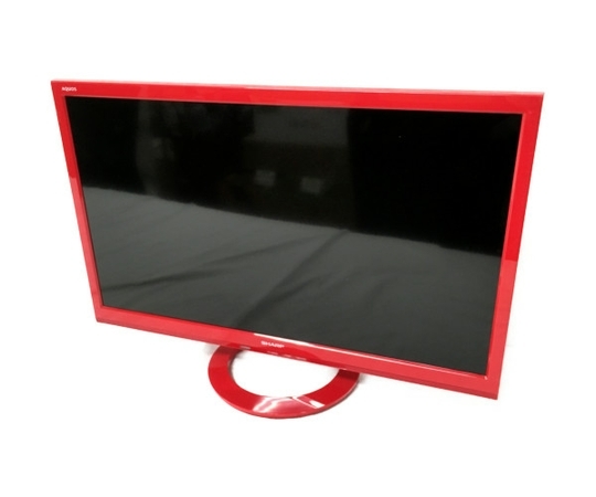 希少! SHARP AQUOS LC-24K40 ハイビジョン液晶テレビ レッド 希少