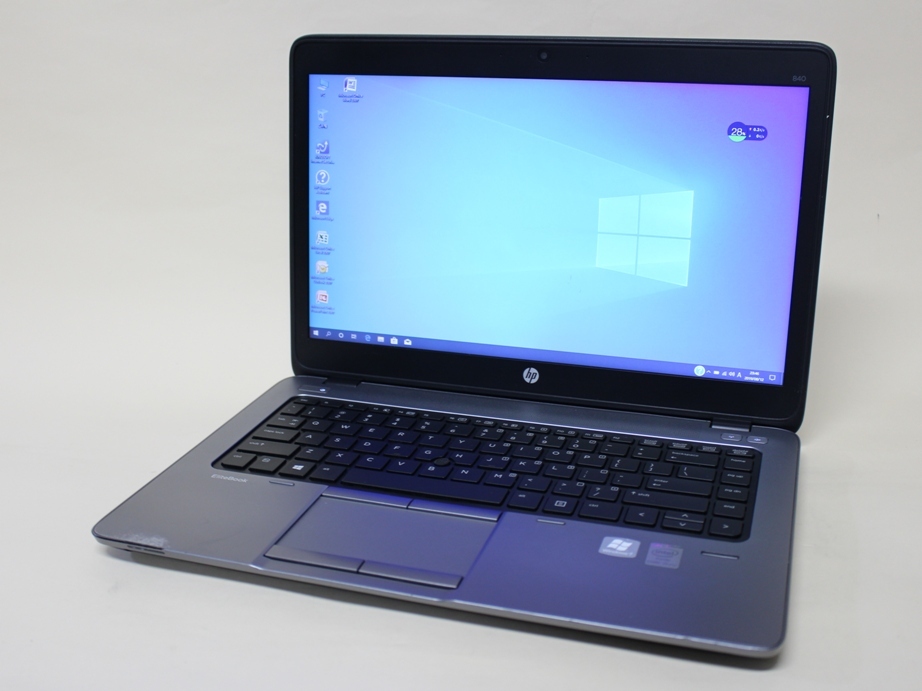 ★1円~ Office HP EliteBook 840 G1■極速Core i5 4300U メモリ4GB SSD180GB WiFi Windows10 英字KB