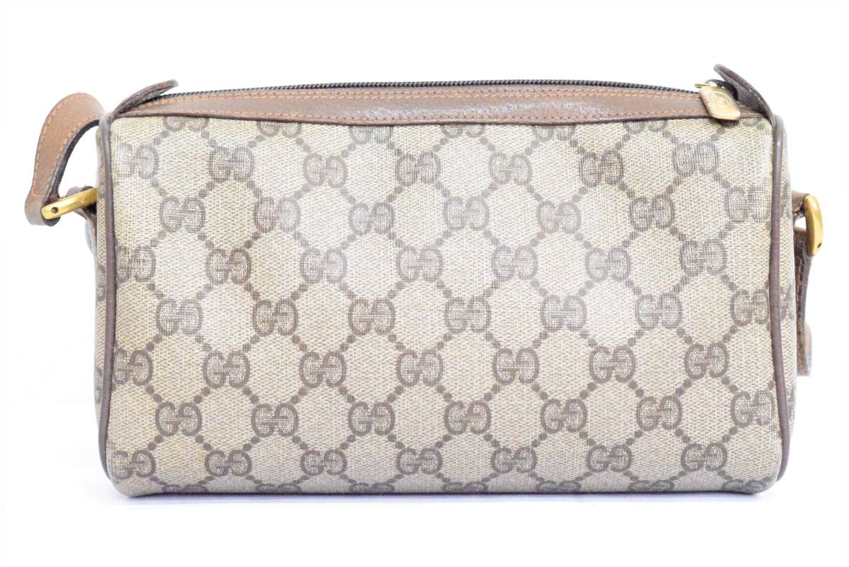 お取扱店 ☆GUCCI オールドグッチ シェリーライン GG柄 PVC レザー 