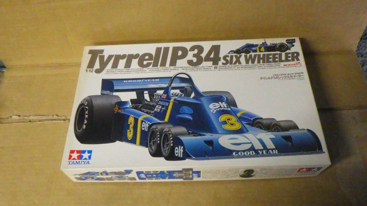 未開封】タミヤ Tyrrell P34 1/12 ビッグスケール 未開封 タミヤ 1/12