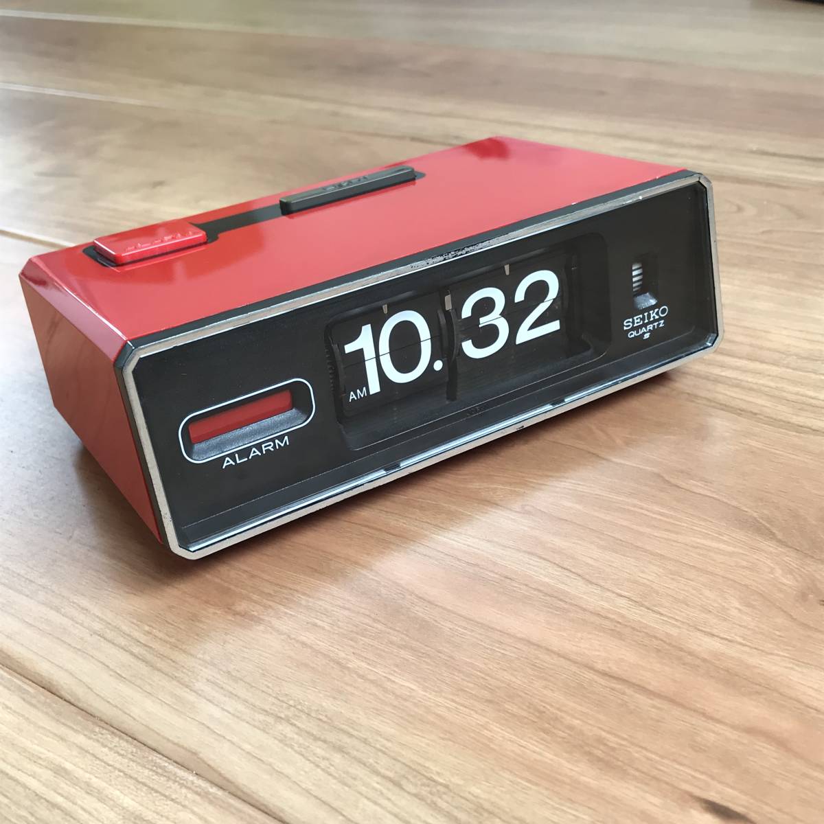 新品未使用品】SEIKO パタパタ時計 QN401T 昭和レトロ SEIKO パタパタ