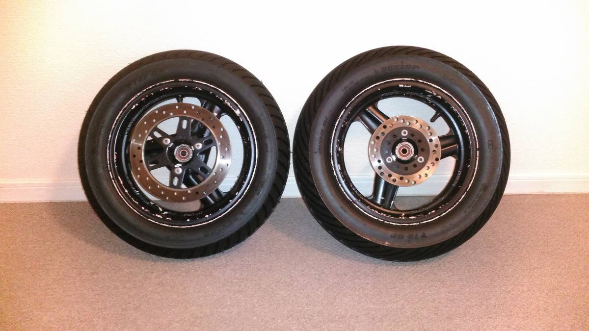 nsr50 ホイール前後セット リア6本スポーク フロント3本スポーク NSR50