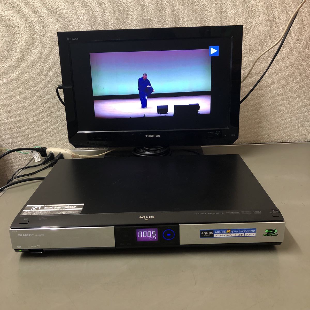 N77 SHARP BD-HDW55 ブルーレイディスクレコーダー
