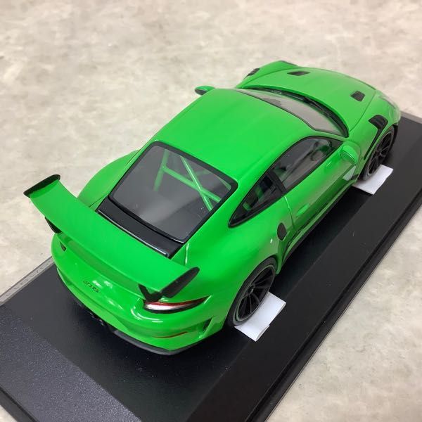 ミニチャンプス 1/43 ポルシェ 911 GT3 RS グリーン、パープル