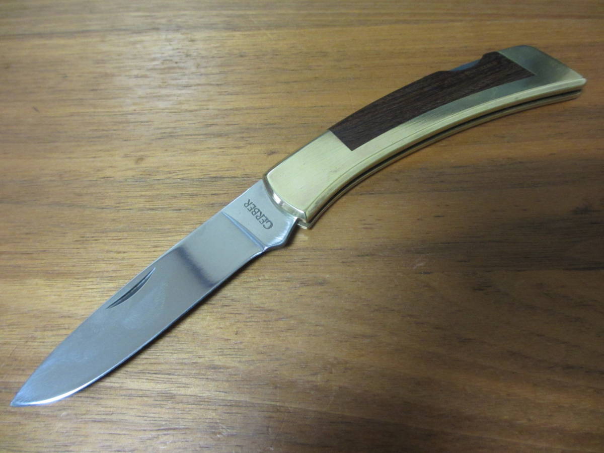 OLD GERBER PORTLAND OR 97223 USA ガーバー フォールディングナイフ 