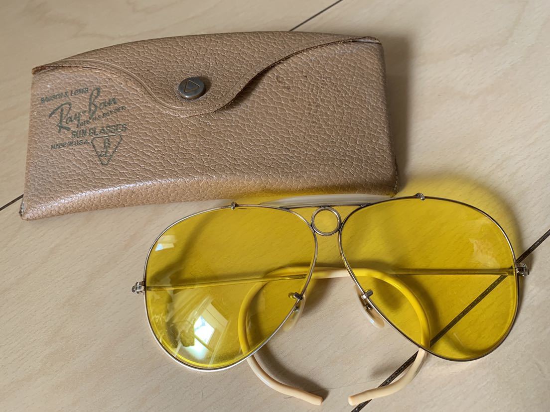格安，限定セール ビンテージ RAYBAN カリクローム シューター50s-60s USA(レイバン)｜売買されたオークション情報、yahooの商品情報をアーカイブ公開 - オークファン レイバン