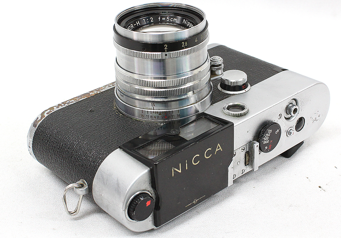 Nicca NICCA ニッカ 日本光学 NIKKOR-H 5cm F2 ジャンク品 3-S ⁄ Nikkor-hc