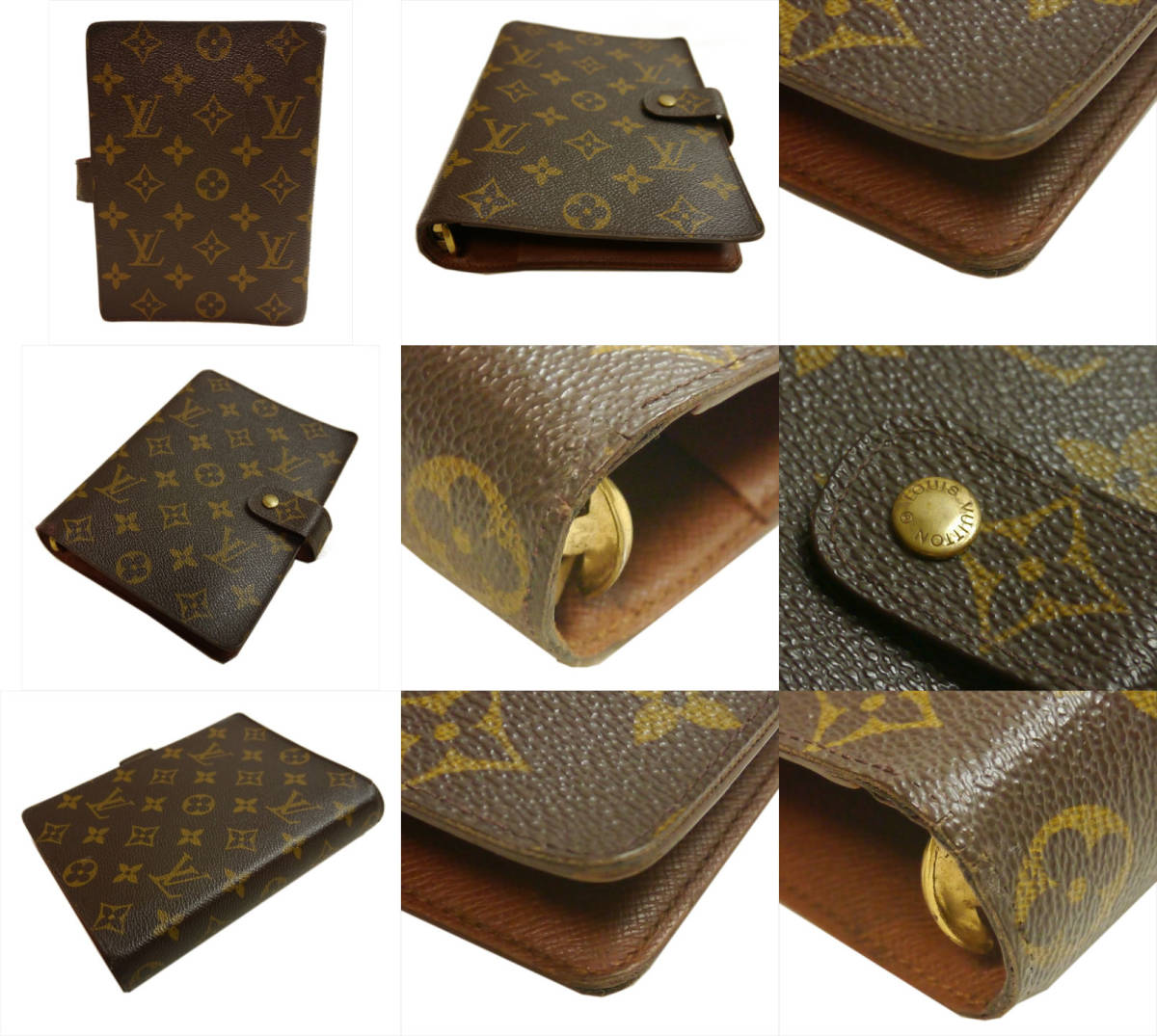 モノグラム ルイヴィトン アジェンダMM 手帳カバー LOUIS VUITTON