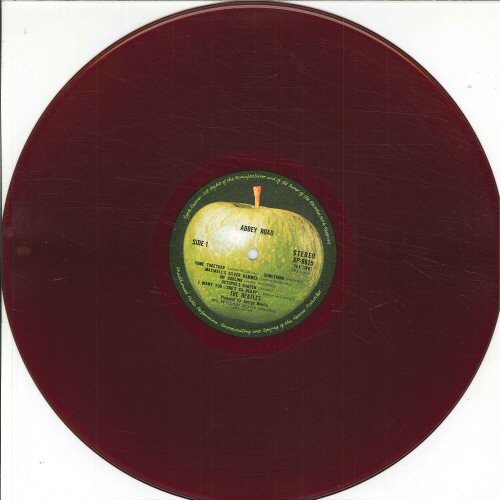 ☆アップル 赤盤LP「ビートルズ Beatles Abbey Road」りんご帯 AP-8815