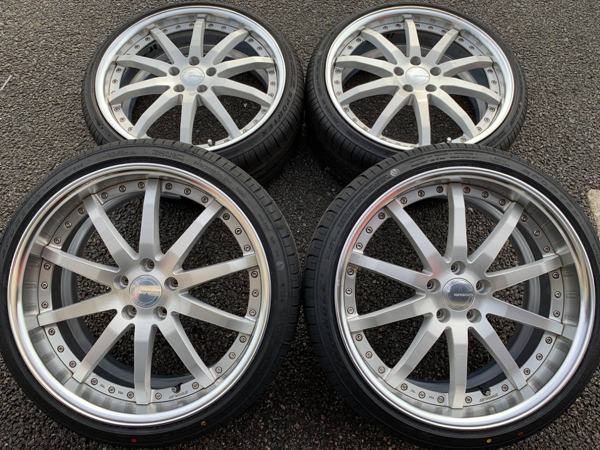 新品タイヤ◇深リム WORK グノーシス GS1 8.5J9.5J ビックキャリパー 