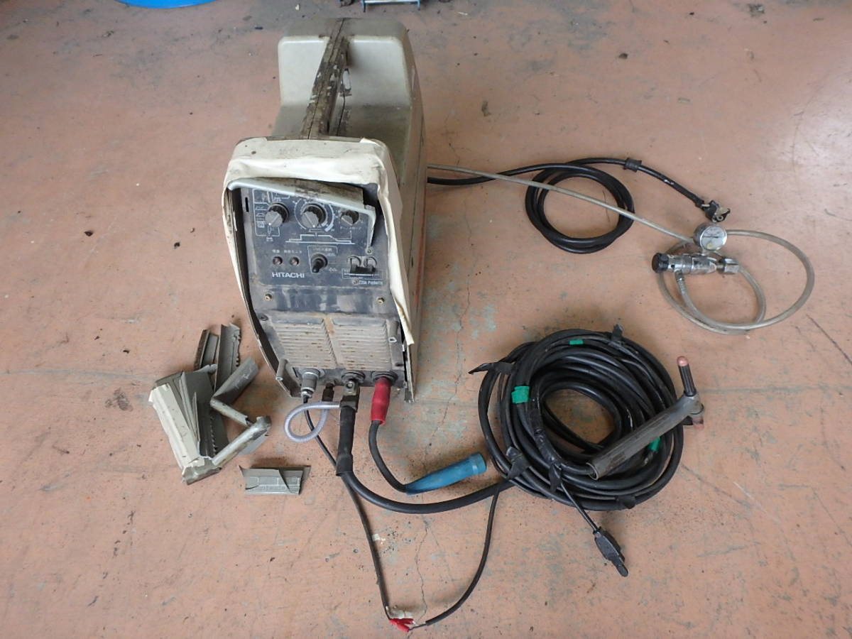 日立　直流ＴＩＧ溶接機200Ａ　単相200Ｖ　訳ありジャンク