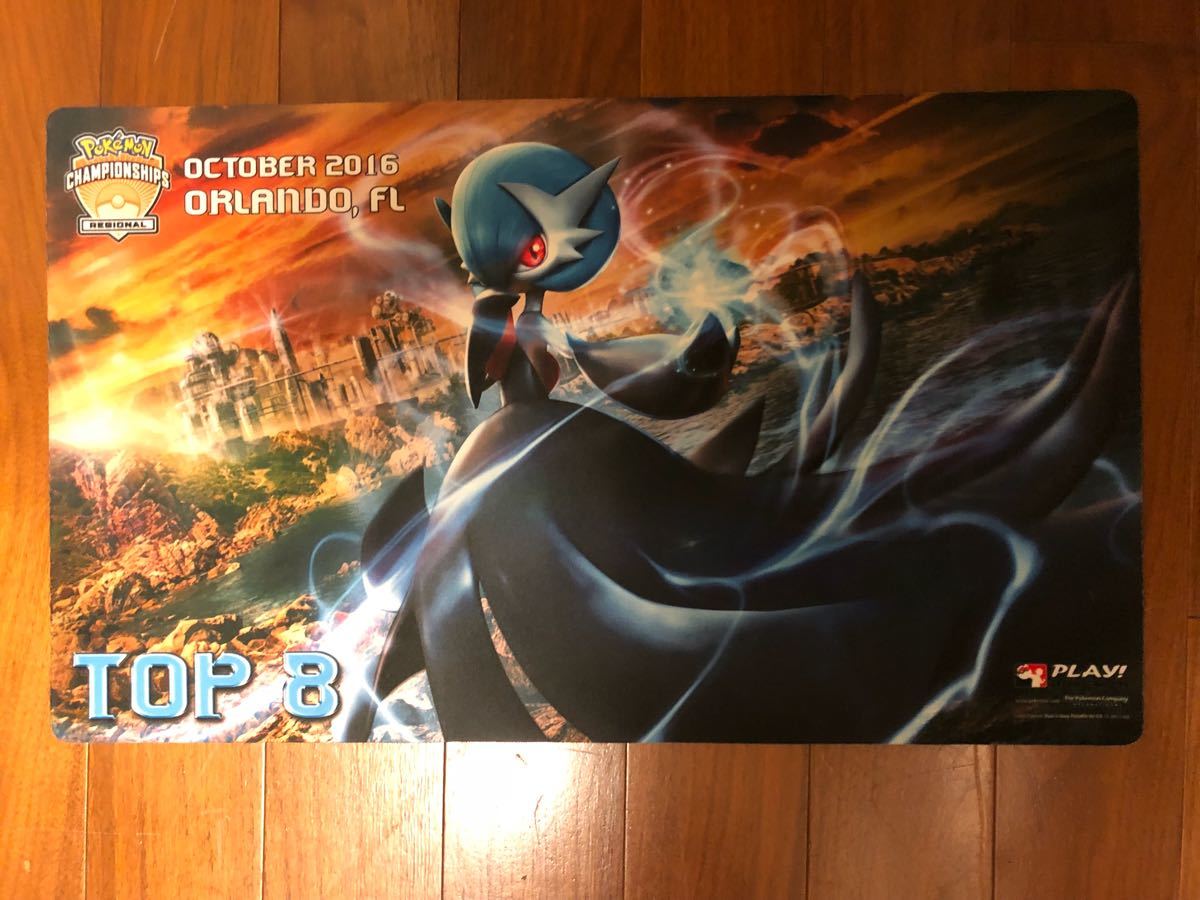 ポケモンカードゲームサーナイト&ニンフィアCHAMPION 海外プレイマット