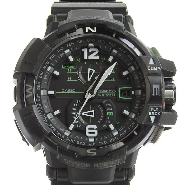 1円☆03楽市☆本物 美品 CASIO カシオ G-SHOCK メンズ ソーラー 腕時計 GW-A1100