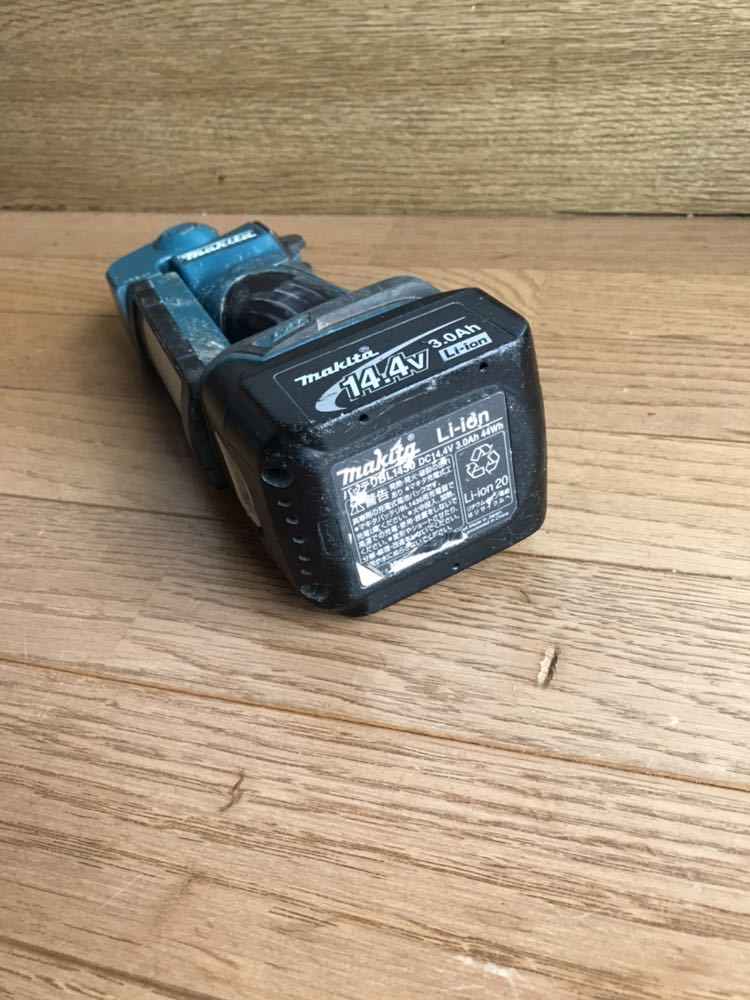 Makita☆マキタ 充電式 コードレス LEDワークライト ML801 本体 バッテリー 電動工具 釣り フィッシング 夜釣 動作OK BL1430
