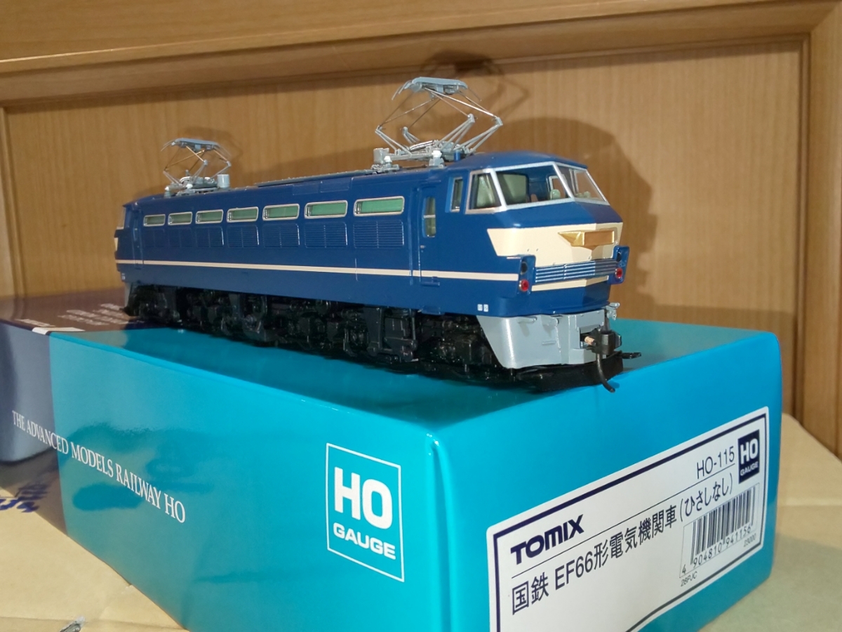 TOMIX HO-115 国鉄 EF66形 電気機関車（ひさしなし） TOMIX HO-115