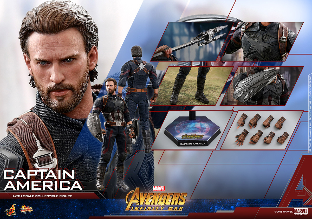 ホットトイズ アベンジャーズ : キャプテンアメリカ ムービー 