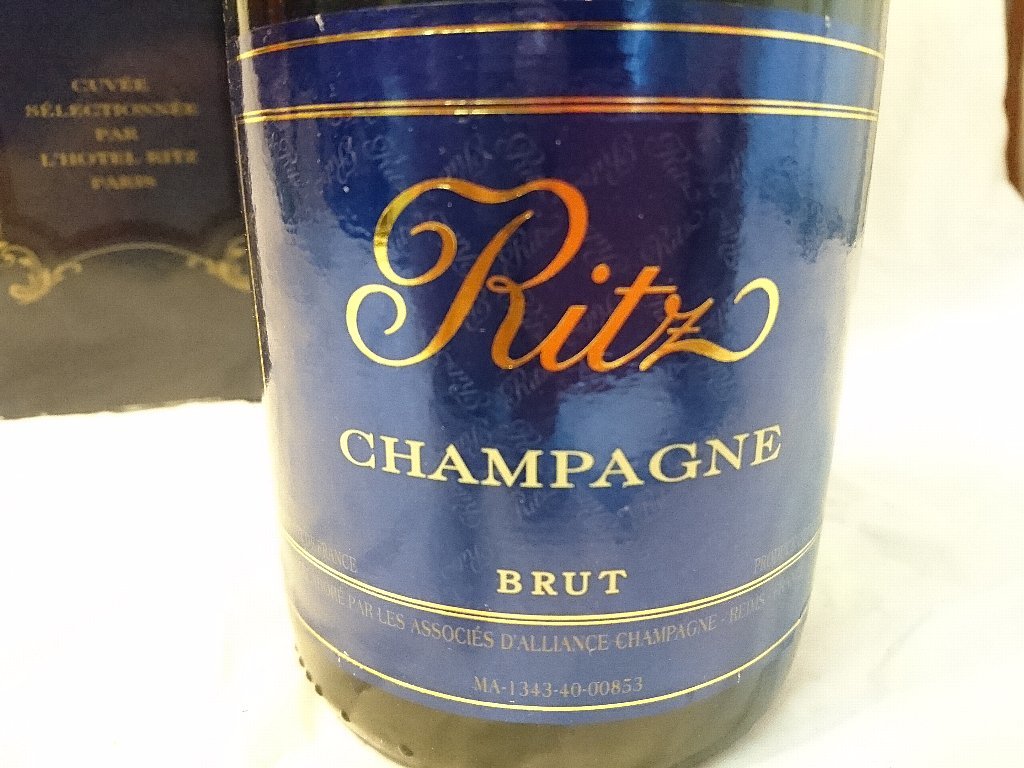 ●750ml 12.5%●Ritz Cuvee Brut リッツ・キューヴェ・ブリュット 　 JACQUART(ジャカール) for Hotel Ritz，Paris　