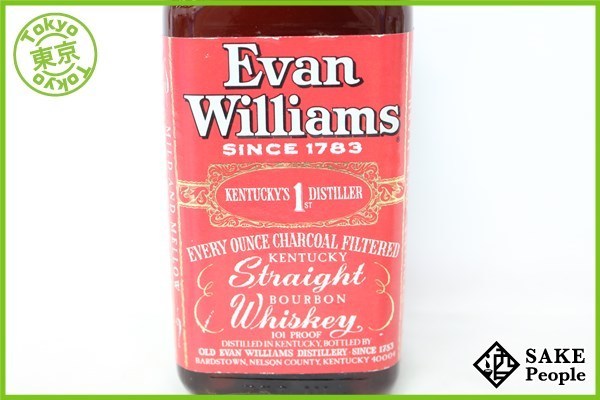 ◇注目! エバンウィリアムズ 12年 750ml 50.5% バーボン nyrs