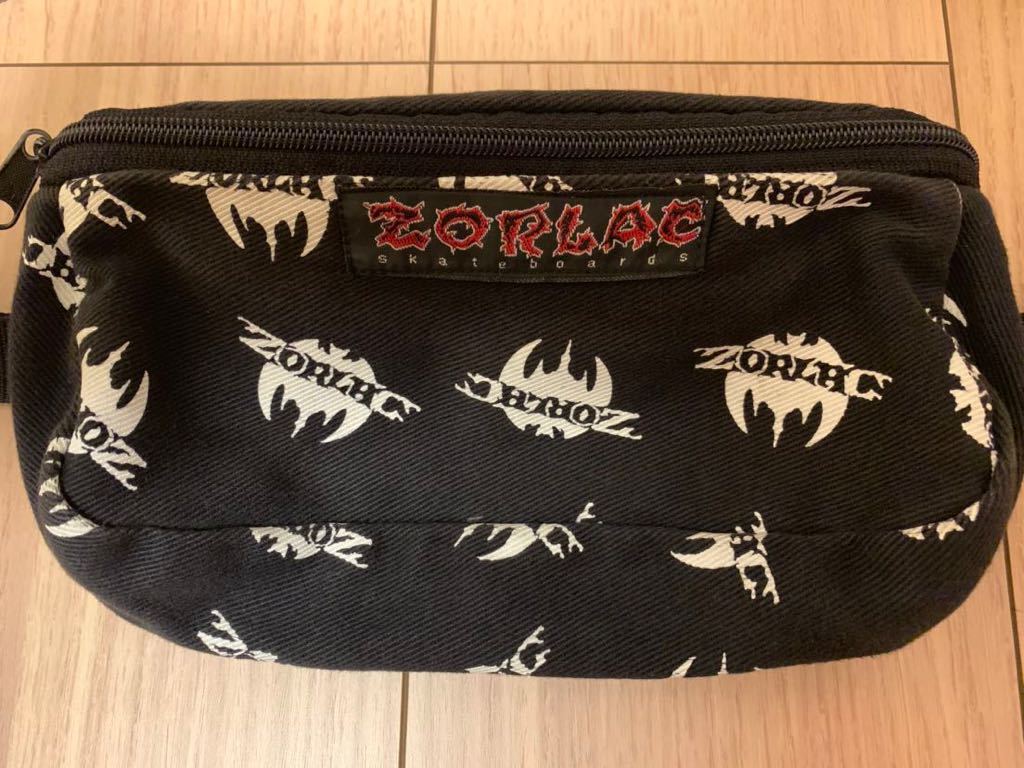 激レア美品ZORLAC ゾーラック ウエストポーチ バッドマルチプリント