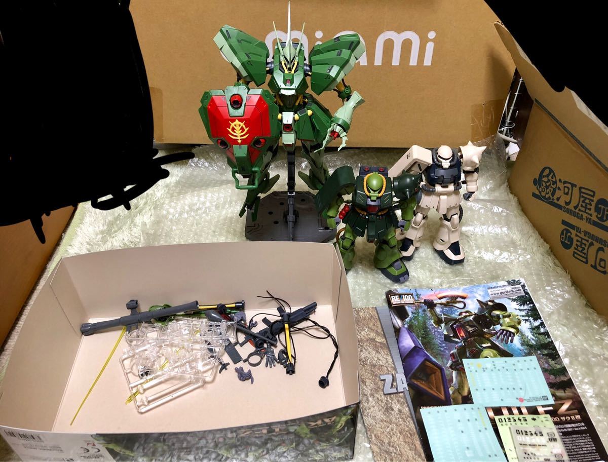 現状ジャンク MG Re/100 ザクⅡ ザクⅡ改 ハンマハンマ セット ガンダムzz ポケットの中の戦争 0083