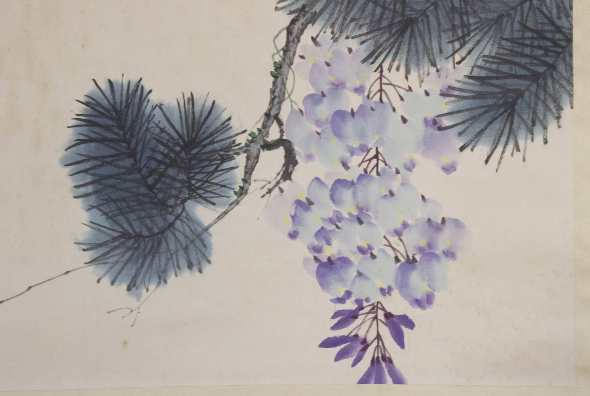 掛け軸 花鳥画 三尺中堂 颜伯龙 棲松有伴 中国美術 松鳥 吉祥図 掛け軸 花鳥画 三尺中堂 颜伯龙 棲松有伴 中国美術 松鳥 吉祥図 - メルカリ